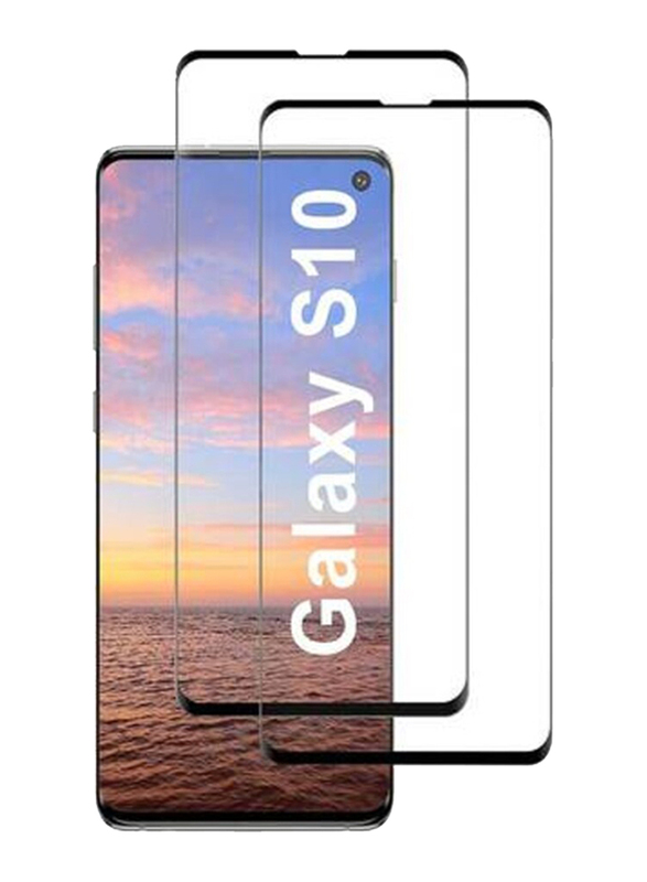 Samsung Galaxy S10 5D Tempered Glass Screen Protector, 2 Pieces, Clear