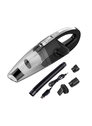 Dry and Wet Handheld High Power Vacuum Cleaner with USB Charger, Black