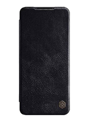 Nillkin Huawei P50 Pro Qin Series Classic Flip Leather Protective Mobile Phone Case Cover, Black