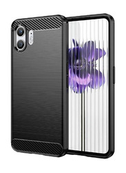 Zoomee Nothing Phone 2 Protective Soft Flexible Slim Anti-Scratch Shockproof Mobile Phone Case Cover, Black