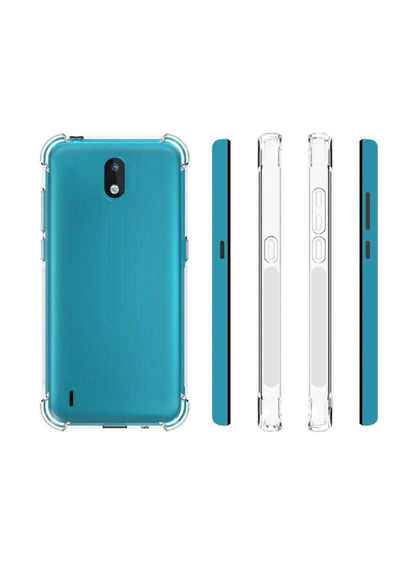 Nokia 1.3 TPU Soft Lightweight Shock Absorbing Bumper Back Mobile Phone Case Cover, Clear