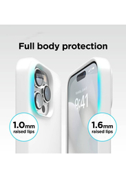 Apple iPhone 14 Pro Max Protective Silicone Shockproof Slim Thin Back Mobile Phone Case Cover, White