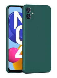 Samsung Galaxy M04 4g Protective Shockproof Soft Liquid Silicone Mobile Phone Case Cover, Green