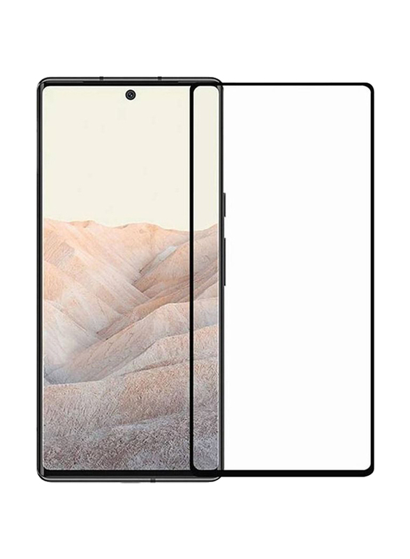 Google Pixel 6 Pro 5D Full Glue Tempered Glass Screen Protector, Clear