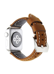 Voberry Replacement Band for Apple Watch Series 3/2/1, Brown