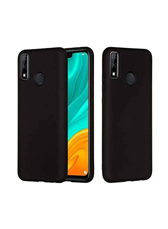 Huawei y8s Protective Soft Silicone Back Mobile Phone Case Cover, Black