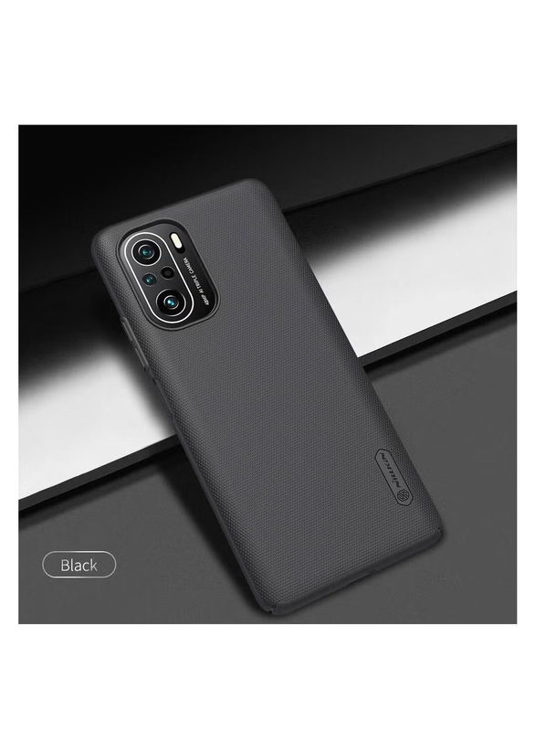 Nillkin Xiaomi Redmi K40/K40 Pro/K40 Pro Plus/MI11i/Poco F3/MI11X/MI 11X Pro Super Frosted Hard Mobile Phone Back Case Cover, Black