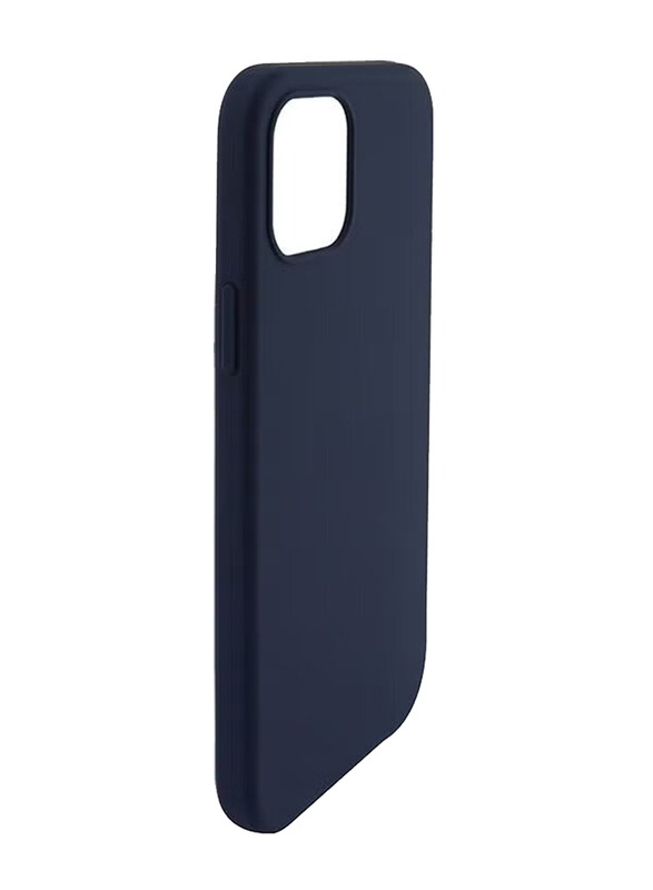 Ineix Apple iPhone 12 Pro Max Silicone Mobile Phone Case Cover, Dark Blue