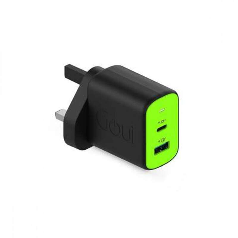 Goui Mini 45W 2 Ports Wall Travel Charger, Black