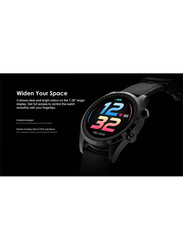 Oraimo Full Touchscreen IP67 Waterproof Heart Rate & Activity Tracking Tempo W2 Smartwatch, Black