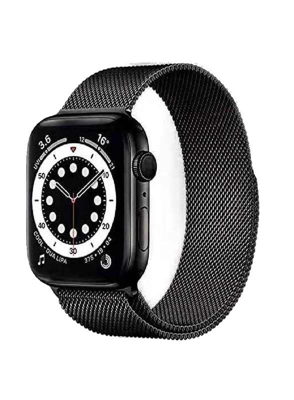 Replacement Milanese Loop Strap for Apple Watch 38/40mm, Black