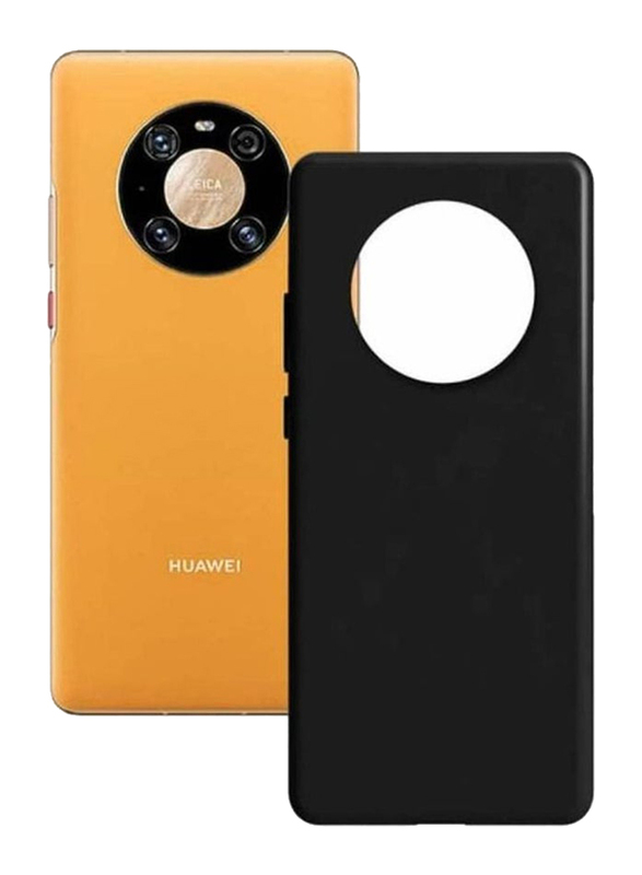 Huawei Mate 40 Protective Soft Silicone Mobile Phone Case Cover, Black