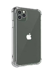 Apple iPhone 12 Pro Shockproof Bumper Mobile Phone Case Cover with Screen Protector, Clear