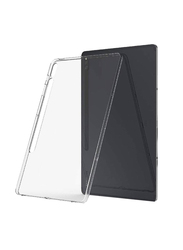 Samsung Galaxy Tab S7 Plus 2020 12.4 inch SM-T730/ T733/ T736 Soft Rubber TPU Silicone Tablet Back Case Cover, Clear