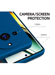 ZooMee Realme 11 Pro/ 11 Pro+ Protective Silicone Flexible Camera Protection Slim Ultra Soft Mobile Phone Case Cover, Blue