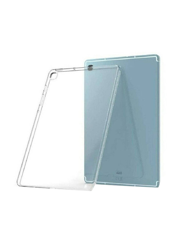 

Generic Samsung Galaxy Tab S6 Lite 10.4-inch 2020 SM-P610/P615 Anti-Slip Slim Transparent Soft Rubber Protective Back Cover, Clear