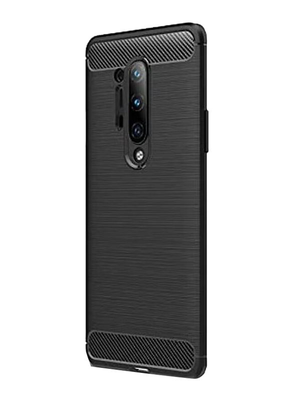 OnePlus 8 Pro TPU Shock Absorption Mobile Phone Case Cover, Black