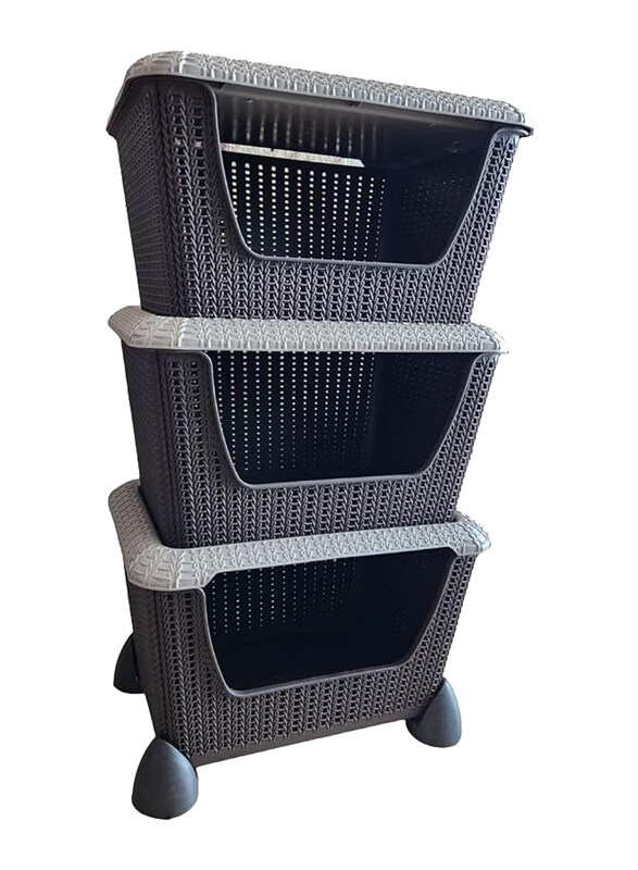 

Generic 3-Tier Multi Layer Kitchen Rack, Grey