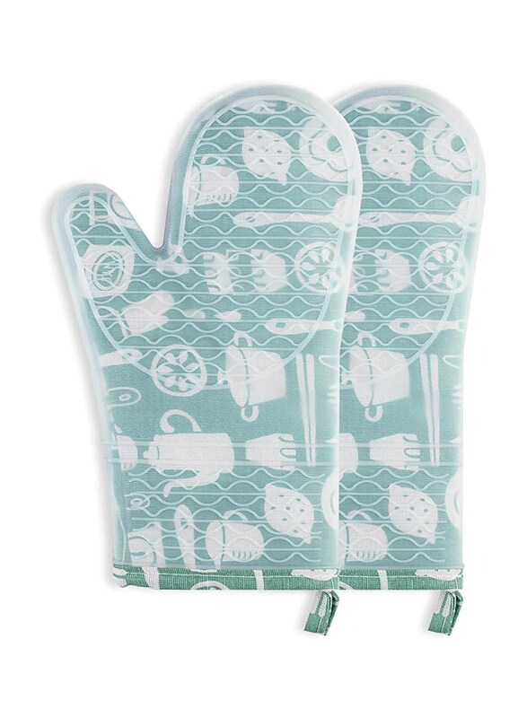 

Generic Silicone Oven Mitts, Multicolour