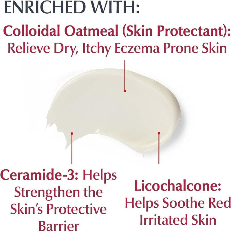 Eucerin Eczema Relief Body Cream, Eczema Cream, Skin Care for Eczema, 14 Oz Tube 396g