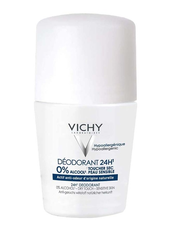 Vichy 24H Roll On Deodorant, 50ml