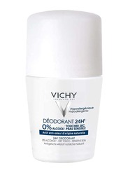 Vichy 24H Roll On Deodorant, 50ml