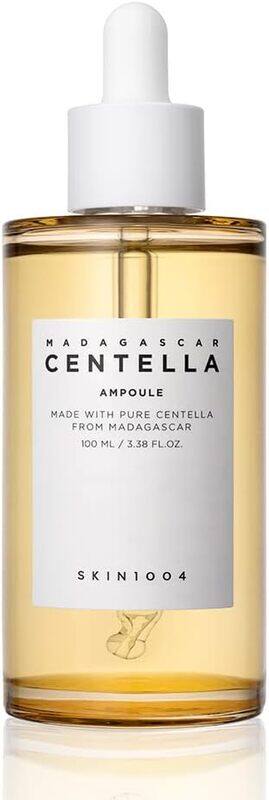 

CENTELLA Madagascar Asiatica Ampoule 100% Centella Asiatica Extract for Soothing Sensitive and Acne-prone Skin Ampoule-3.38fl.oz fl/100ml