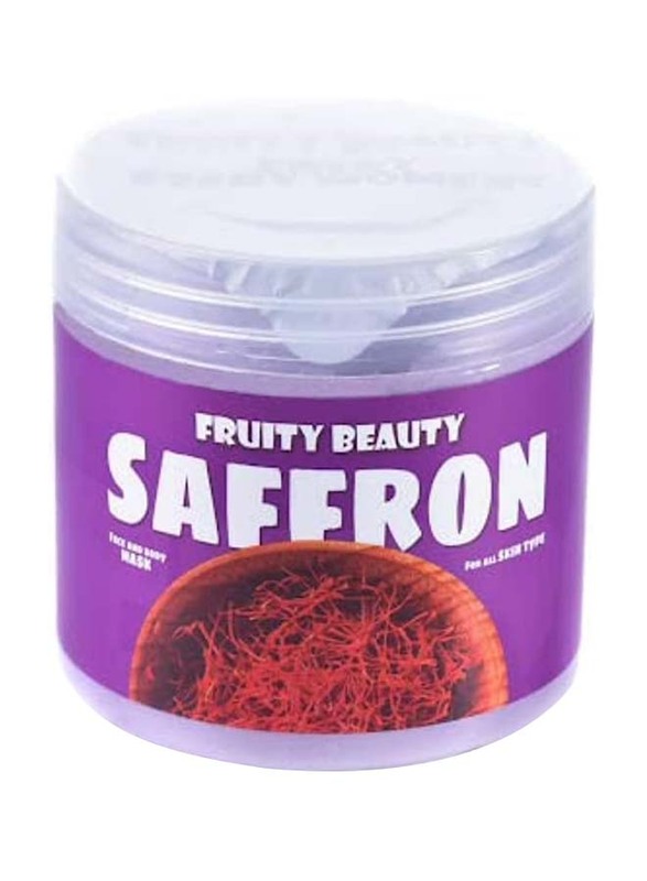 Fruity Beauty Saffron Exfoliating Face Mask, 2oz