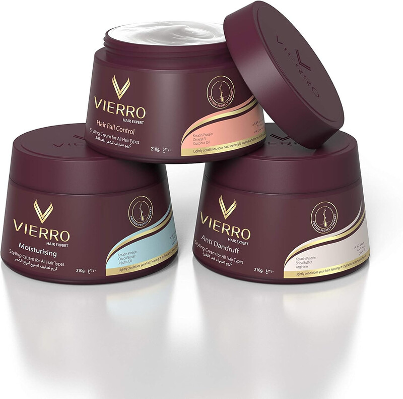 Vierro - Styling Cream Hair Fall Control 210g