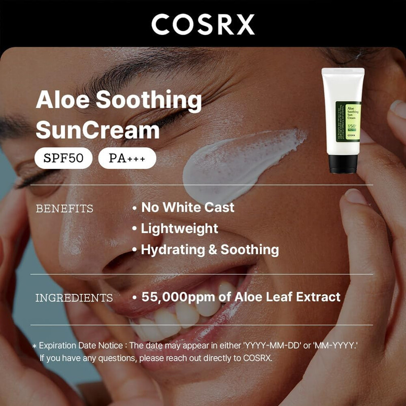 COSRX Aloe Soothing Sun Cream 50ml