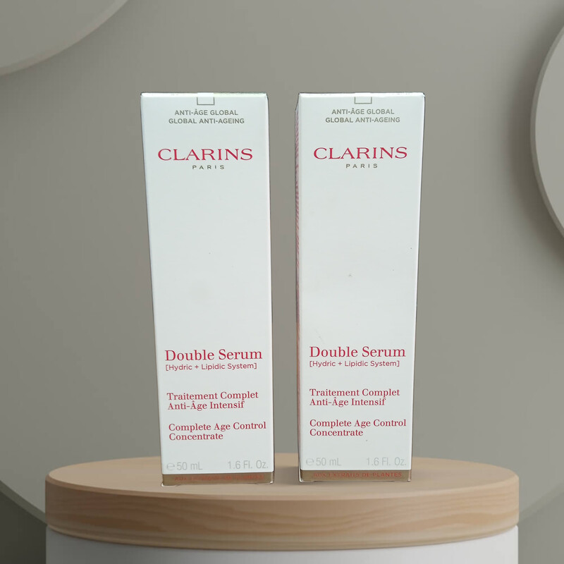 CLARINS Double Serum Complete Age Control Concentrate, 50 ml (2-pack)