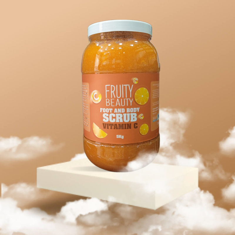 

Fruity Beauty Food & Body Scrub Vitamin C Soft and Clean for Extra Softness & Silky Touch 5kg