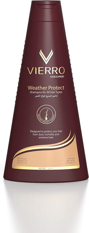 

VIERRO Shampoo Weather Protect tea tree oil All Hair Types 400ml