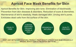 Fruity Beauty Organic Apricot Face Mask