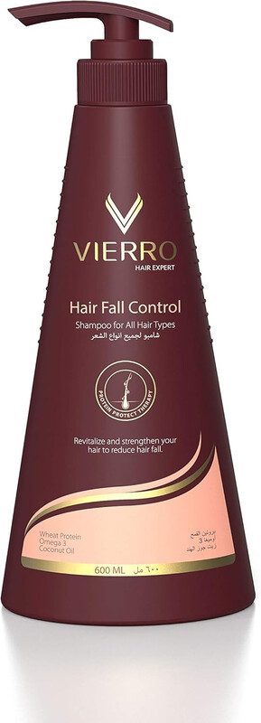 Vierro Hair Fall Control Omega 3 Coconut Oil All Hair Types 600ml