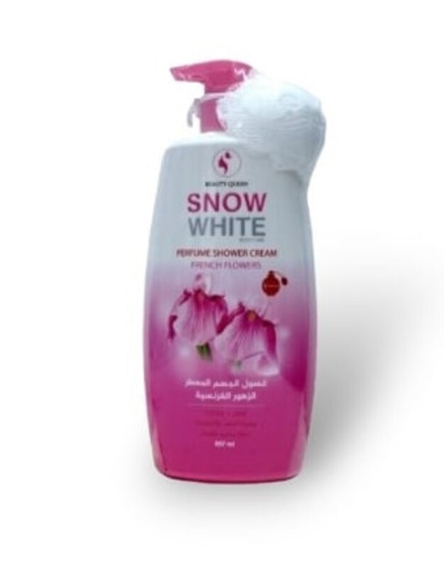 BEAUTY QUEEN Snow White French Flower Perfume Shower Cream 857g