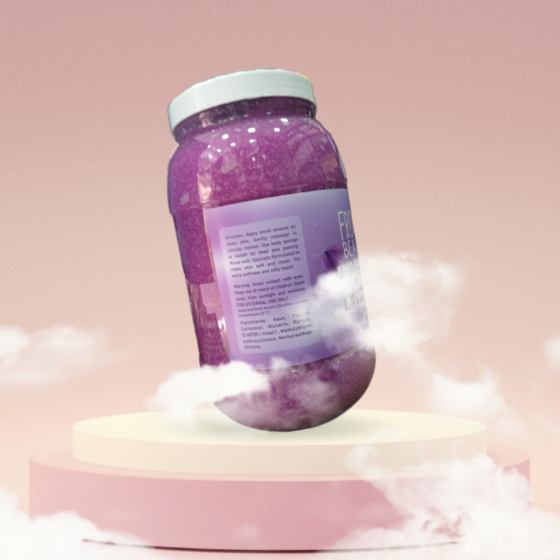 Fruity Beauty Foot & Body Scrub Lavender Extra Softness And Silky Touch 5kg