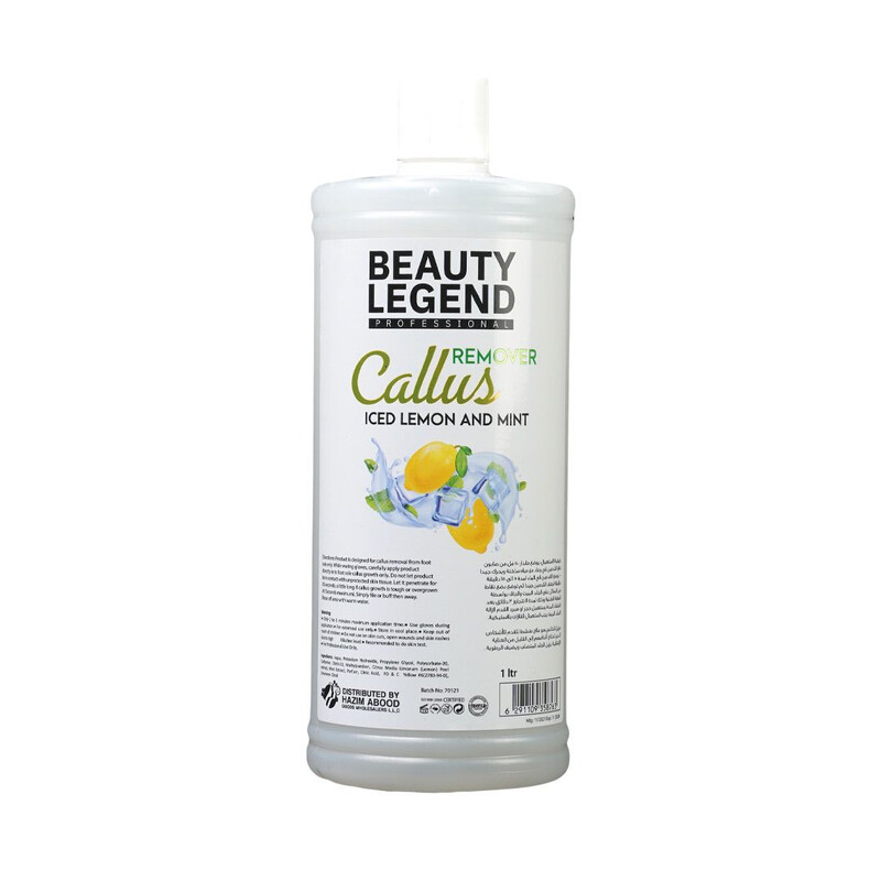 BEAUTY LEGEND PROFESSIONAL ICED LEMON AN MINT CALLUS REMOVER-1LR