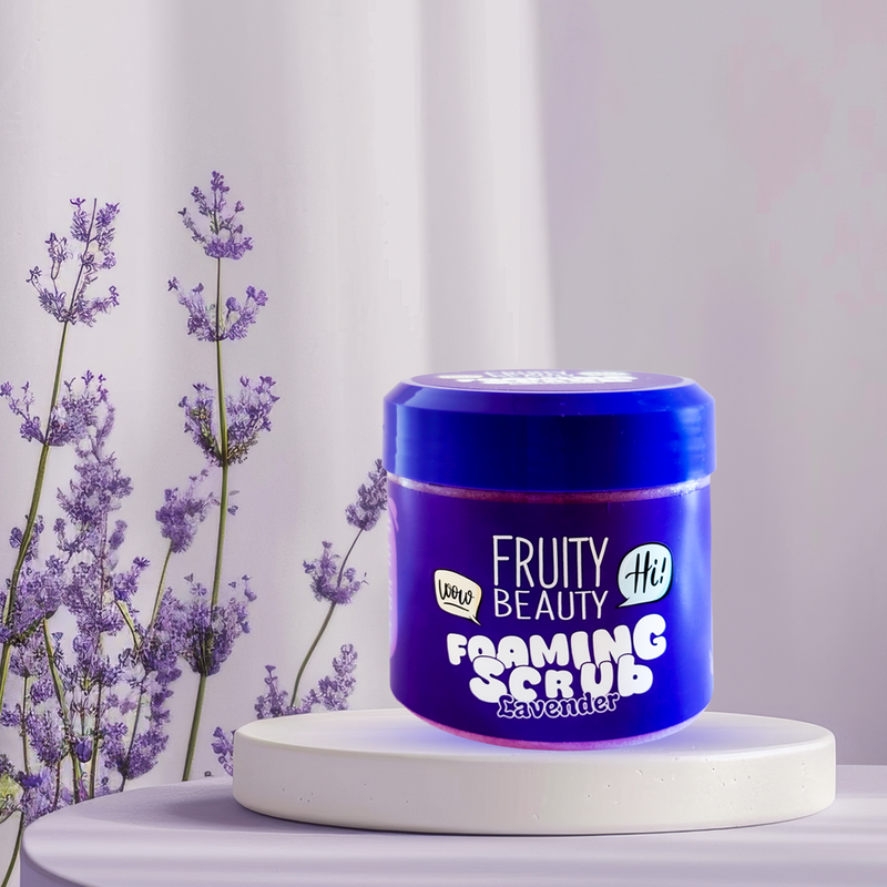 Fruity Beauty Healthy An Fresh Foaming Scrub Lavender 600ml