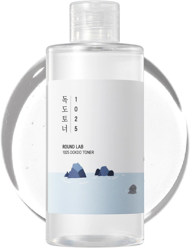 

Centella ROUND LAB Dokdo Toner Exfoliate Dead Skin Cells, Replenish Skin with Long Lasting Moisture, Hydrating, Watery Type Toner 6.76 Fl Oz