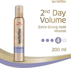 Wella Wellaflex 2nd Day Volume Mousse - 200ml