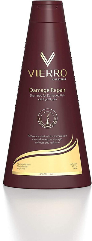 VIERRO Shampoo Damage Repair Shea Butter All Hair Types 400ml