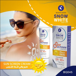 BEAUTY QUEEN VITAMIN -E&B3 UV50+PROTECTION SUNSCREEN CREAM 100ml