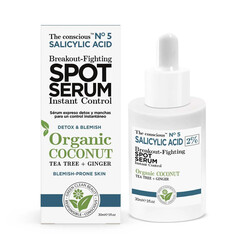 BIOVENE The conscious Salicylic Acid Breakout-Fighting Spot Serum Organic Coconut 30ml