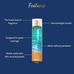 Bath & Body Works and At the Beach Fine Fragrance Mist -236ml