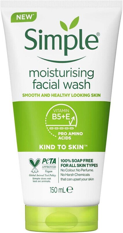 

simple Moisturising Facial Wash (150ml,