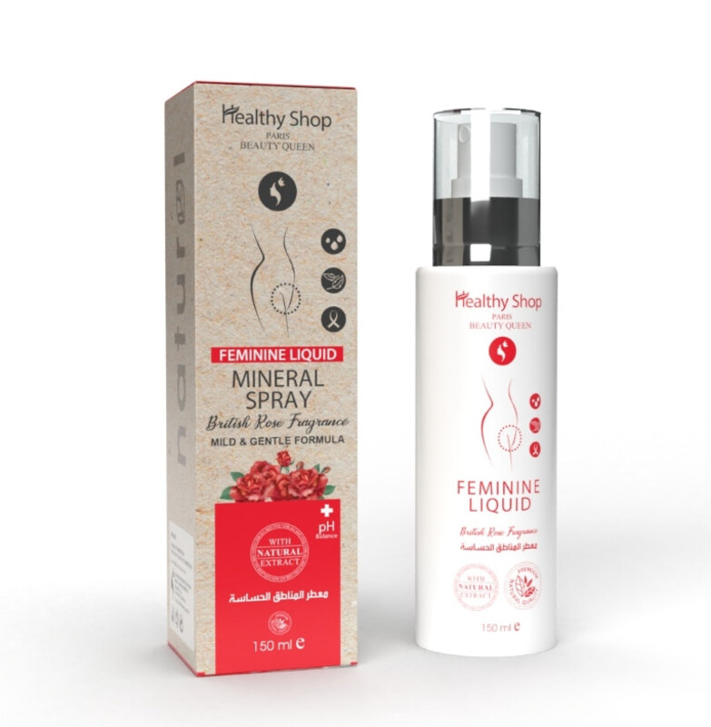 HEALTHY SHOP Feminine Liquid Mineral Spray Red 150ml