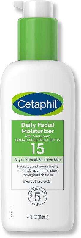 

Cetaphil daily facil moisturizer SPF15 4FL 118ml