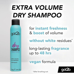 Got2B Schwarzkopf Fresh It Extra Volume Up Dry Shampoo - Breezy Tropical, 200 ml