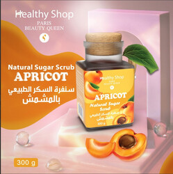 HEALTHY SHOP Natural Apricot Sugar Scrub 300ml